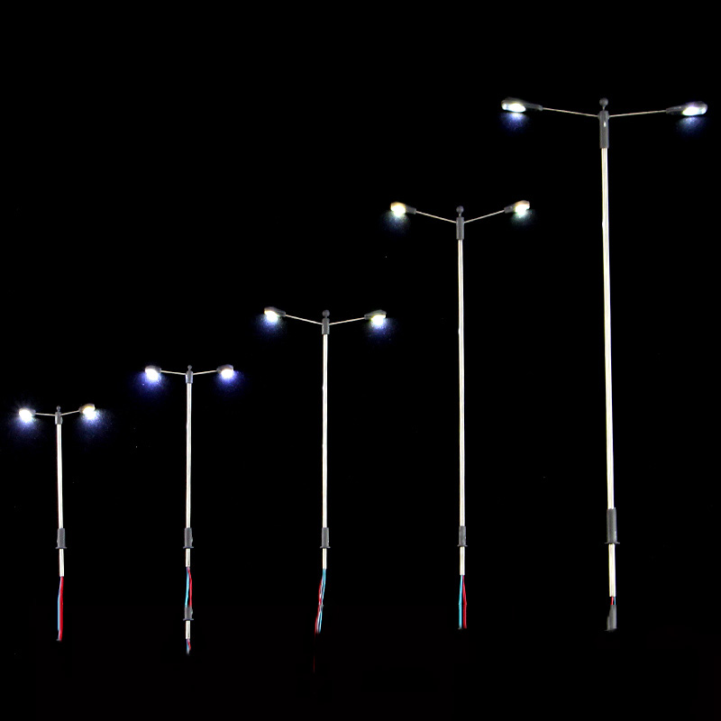 Kingdom Kids Education - Zestaw 10 szt. LED-owych lamp ulicznych