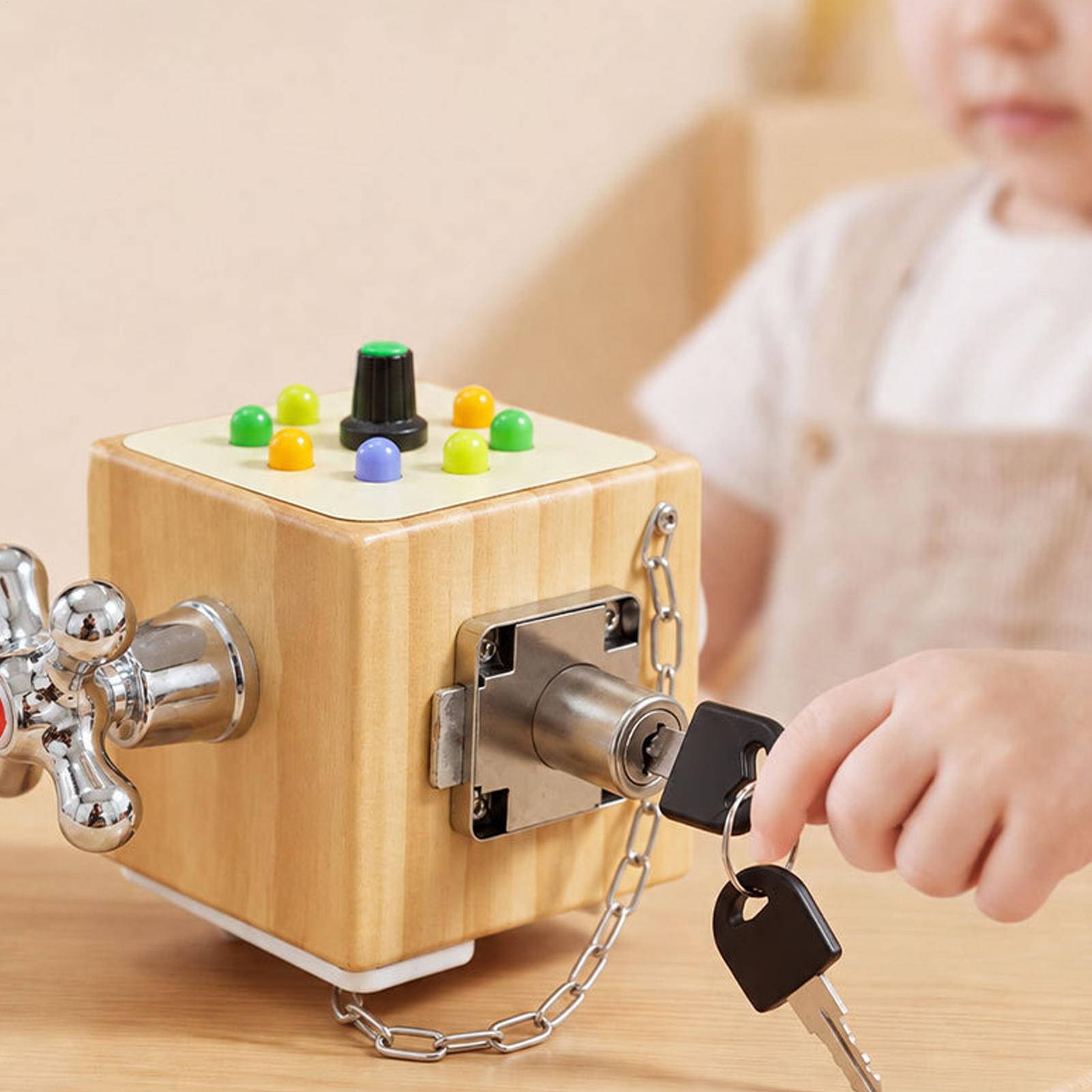 Drewniana kostka z elementami  – Kids Education Design recenzja i cena