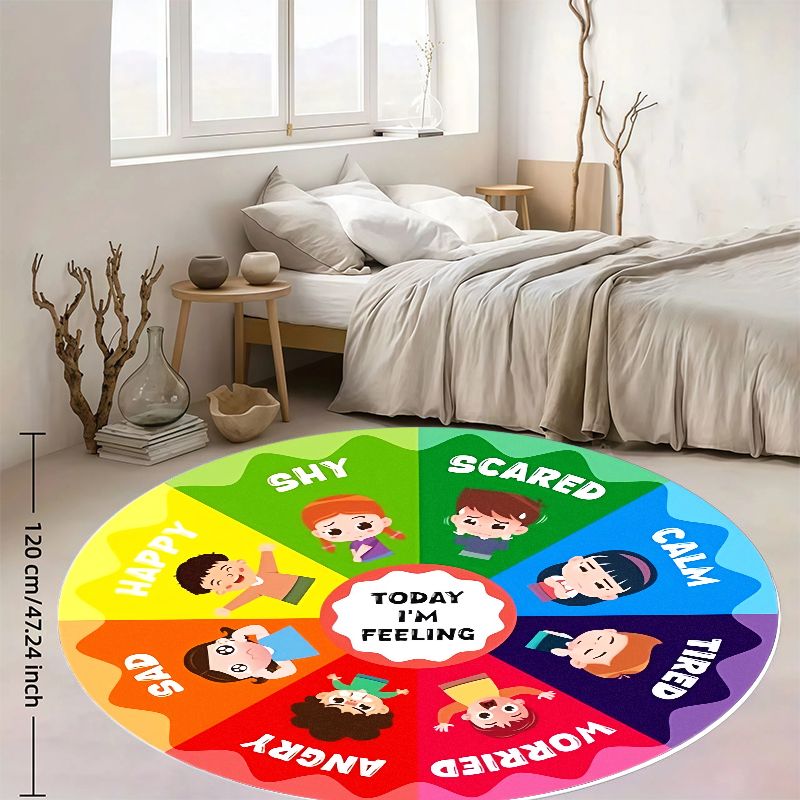 Koło emocji dla dzieci, okrągł – Kids Education Charts recenzja i cena