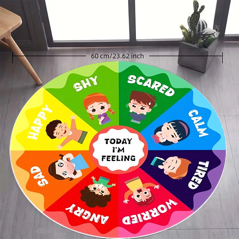 Koło emocji dla dzieci, okrągł – Kids Education Charts recenzja i cena