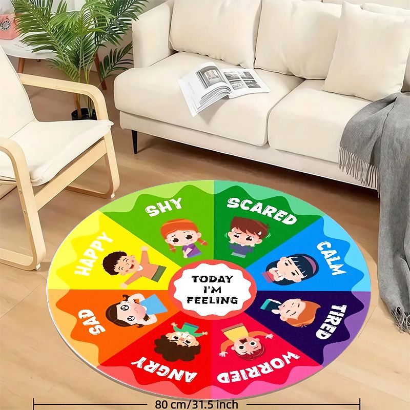Koło emocji dla dzieci, okrągł – Kids Education Charts recenzja i cena