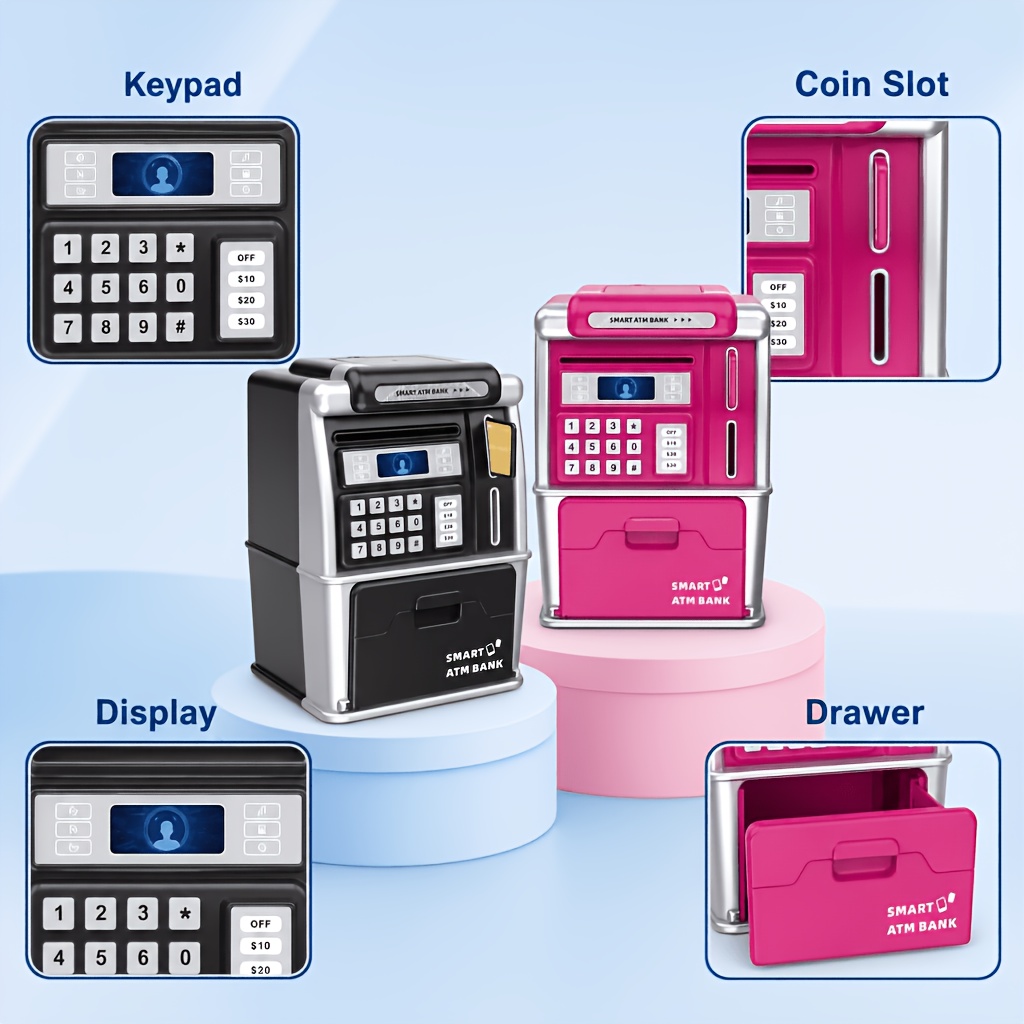 Inteligentna skarbonka ATM, au – Kids Education Savings recenzja i cena