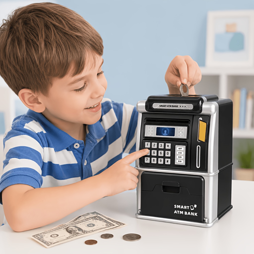 Inteligentna skarbonka ATM, au – Kids Education Savings recenzja i cena