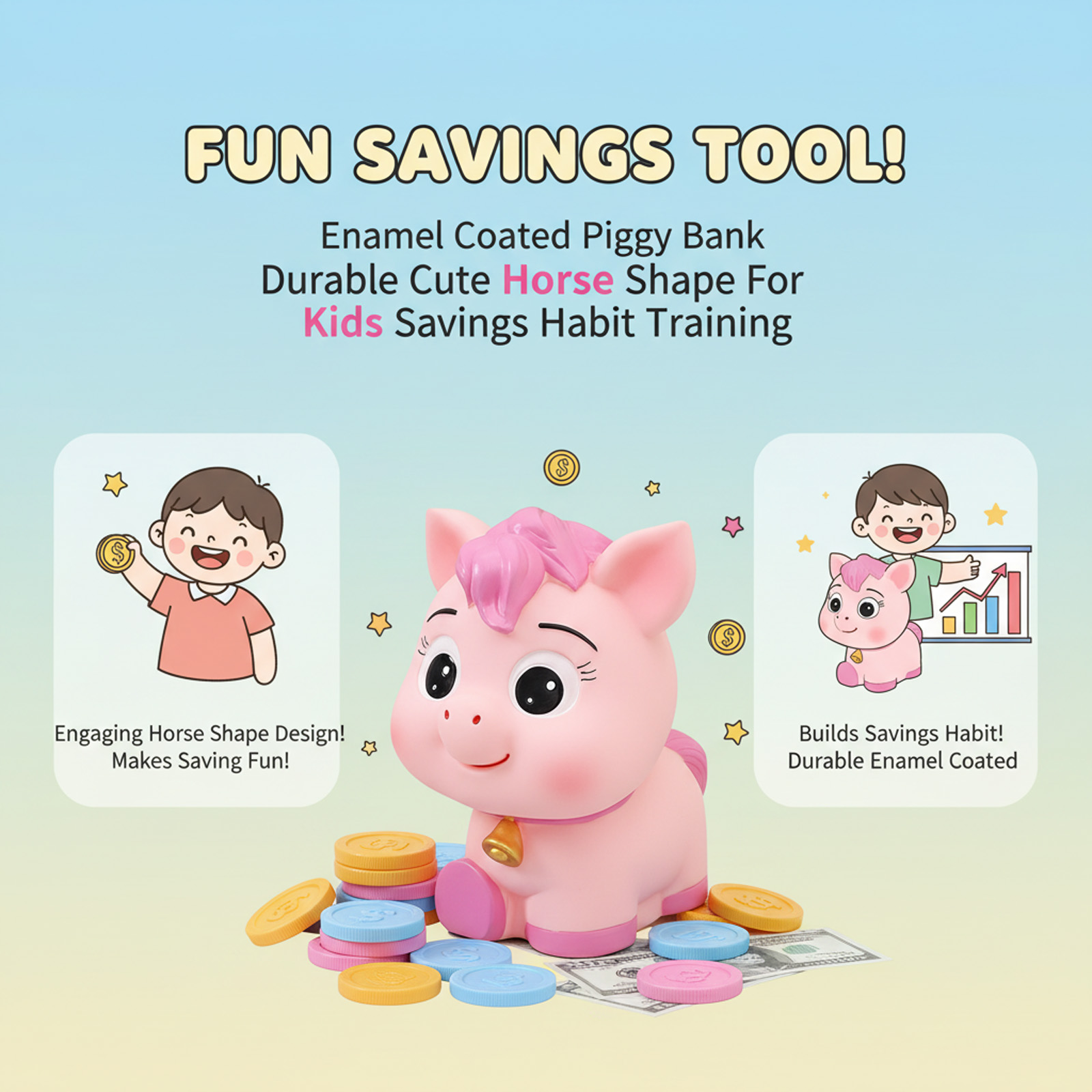 Skarbonka dla dzieci w kształc – Kids Education Savings recenzja i cena