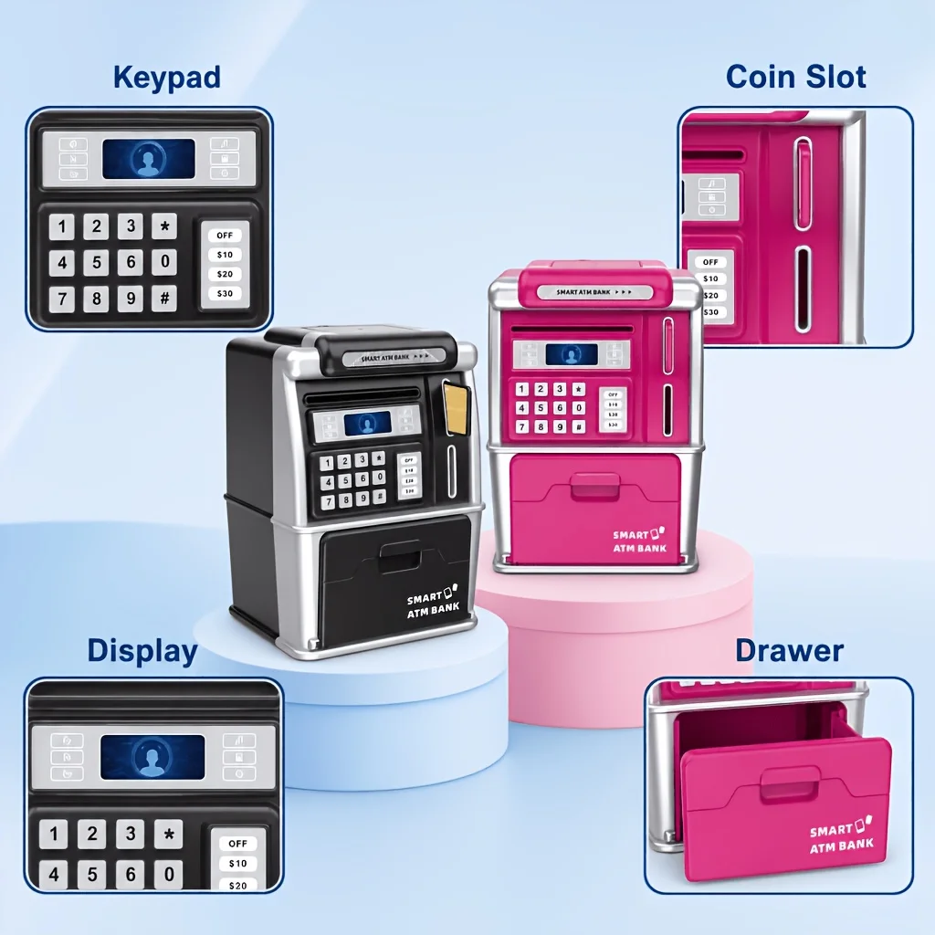 Inteligentny skarbonka ATM, au – Kids Education Savings recenzja i cena