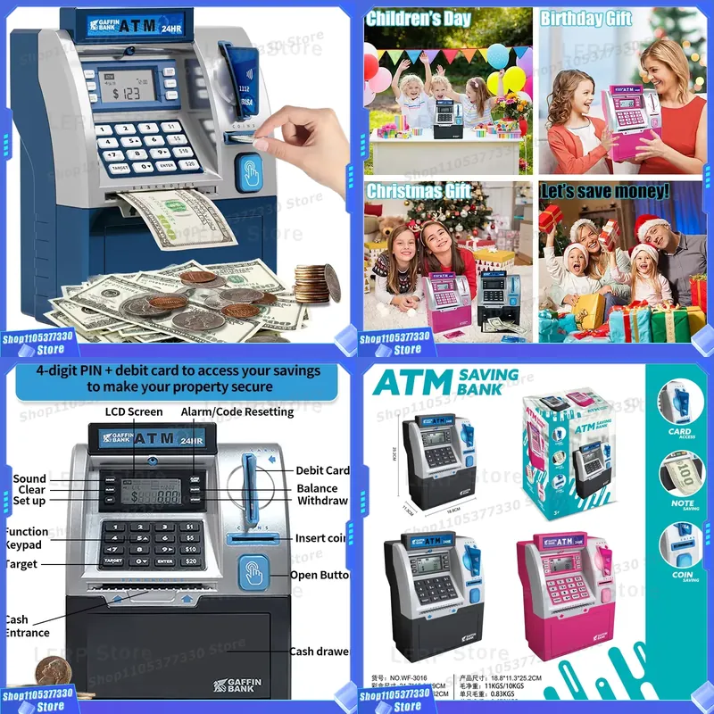 Elektryczna Mini Bankomat Zaba – Kids Education Savings recenzja i cena