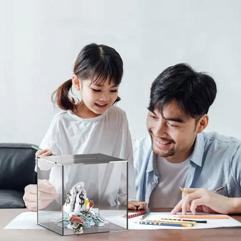 Przezroczysta akrylowa skarbon – Kids Education Savings recenzja i cena