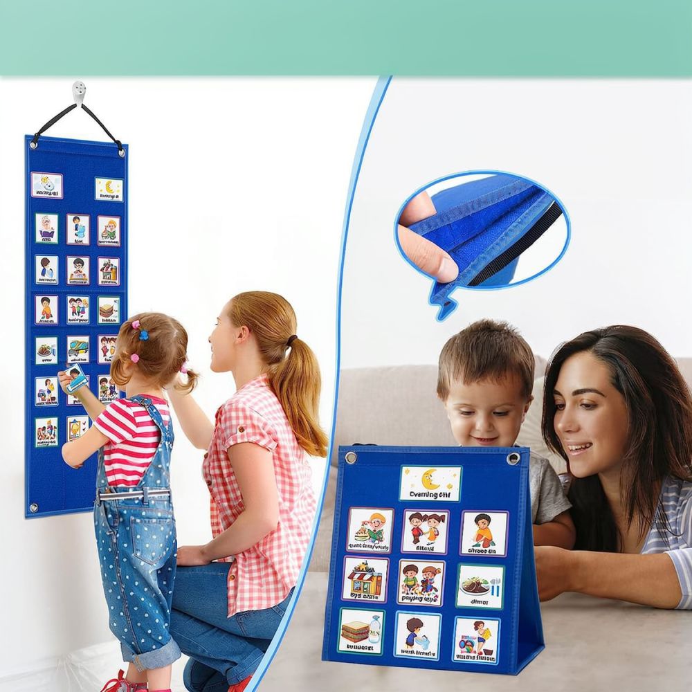 Tablica z wizualnym harmonogra – Kids Education Charts recenzja i cena