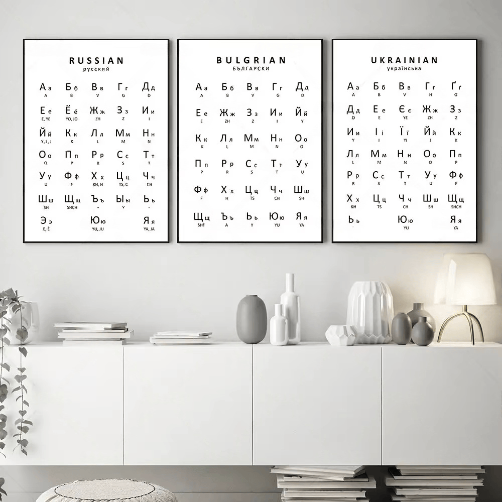 1 szt. Plakat z alfabetem rosy – Kids Education Charts recenzja i cena