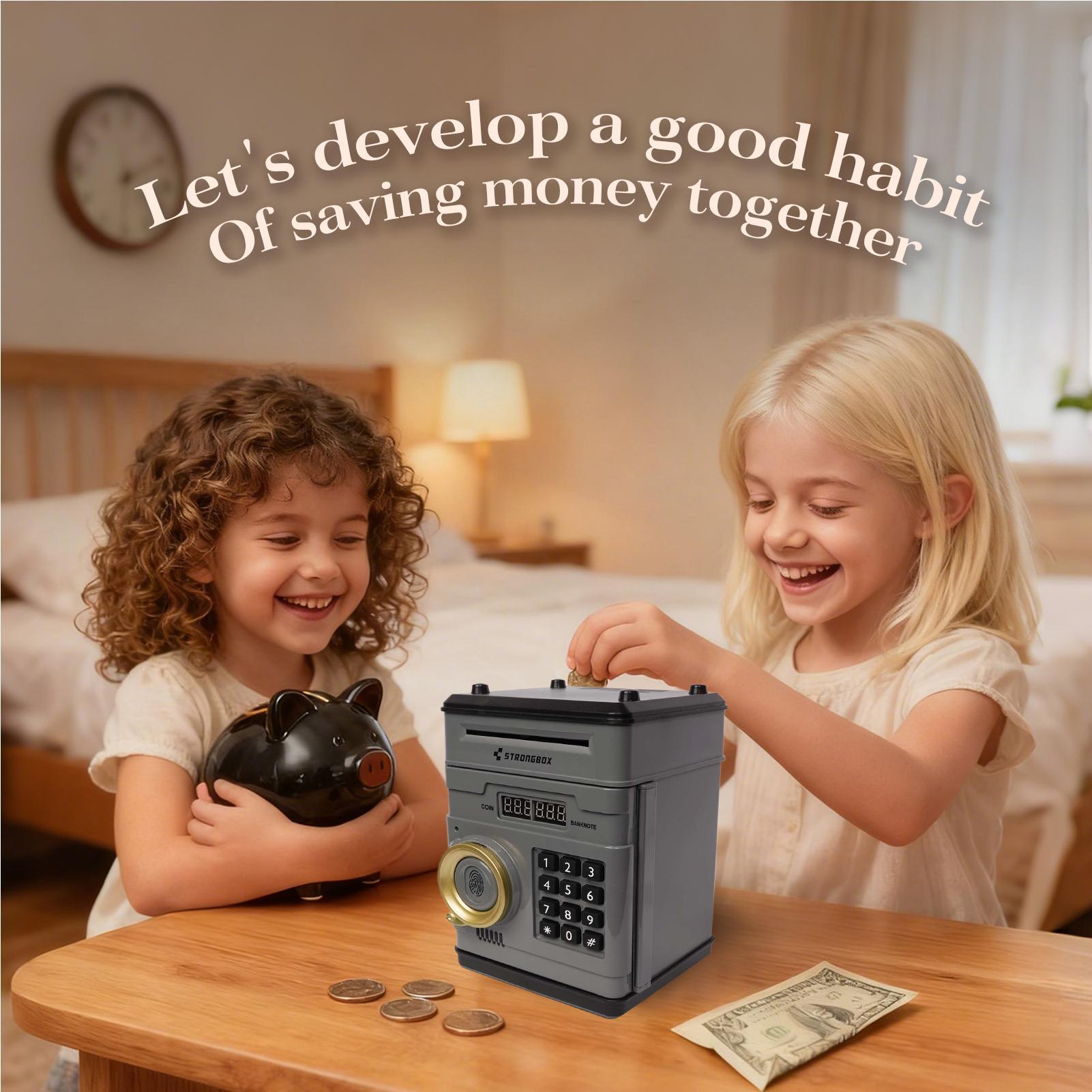 Elektroniczny sejf na pieniądz – Kids Education Savings recenzja i cena